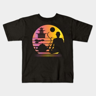 Gugong Synthwave - Board Game Inspired Graphic - Tabletop Gaming  - BGG Kids T-Shirt